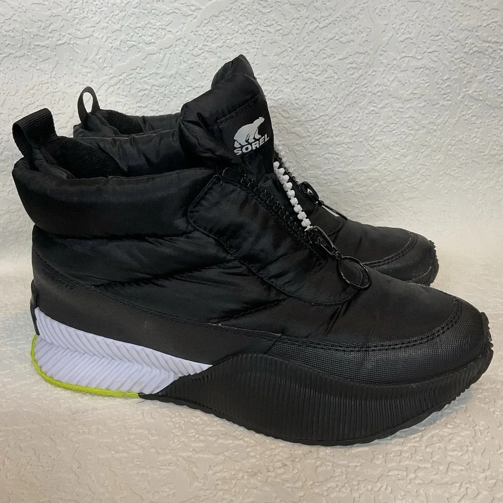 Sorel Out N About III Women's Puffy Waterproof Insulated Boots Black Size 9.5M